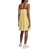 Lucky Brand Women’s Lucky Brand Women’s Pintuck Bodice Tiered Mini(Pale Lime Yellow)