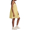 Lucky Brand Women’s Lucky Brand Women’s Pintuck Bodice Tiered Mini(Pale Lime Yellow)