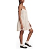 Lucky Brand Women’s Lucky Brand Women’s Pintuck Bodice Tiered Mini(Whisper White)