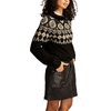 Lucky Brand Women’s Metallic Denim Mini Skirt
