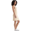 Lucky Brand Women’s Sleeveless Scallop Notch Neck Midi Dress(Yellow Multi)