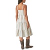 Lucky Brand Women’s Striped Corset Maxi Dress(Cream Multi)