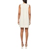 Lucky Brand Women’s Textured Pintuck Mini Dress(Cream)