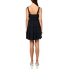 Lucky Brand Women’s Tiered Ruffle Corset Mini Dress(Meteorite)