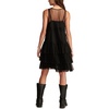 Lucky Brand Women’s Tulle Party Mini Dress(Caviar)