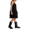 Lucky Brand Women’s Tulle Party Mini Dress(Caviar)