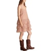Lucky Brand Women’s Tulle Party Mini Dress(Pink)