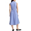 Lucky Brand Women’s Women’s Cinch Waist Shirt Dress(Blue Stripe)