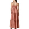 Lucky Brand Women’s Women’s Paisley Tiered Maxi Dress(Aragon Multi)