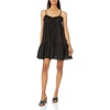 Lucky Brand Drop Waist Embroidered Mini Dress(Caviar)