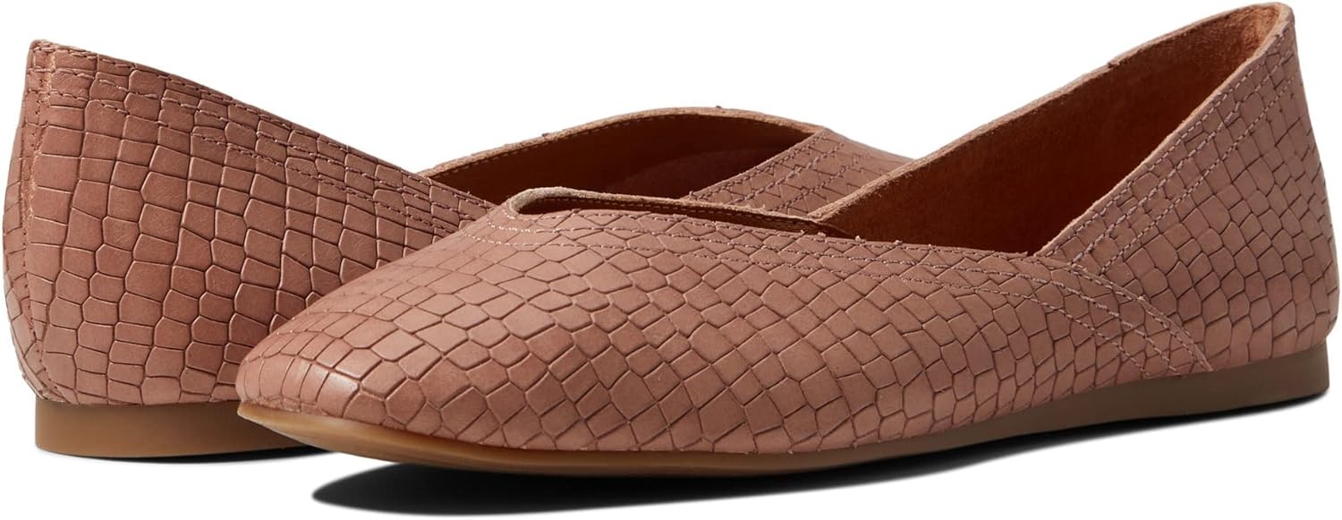 image:imageLucky Brand Womens Alba Ballet Square Toe FlatsAntler