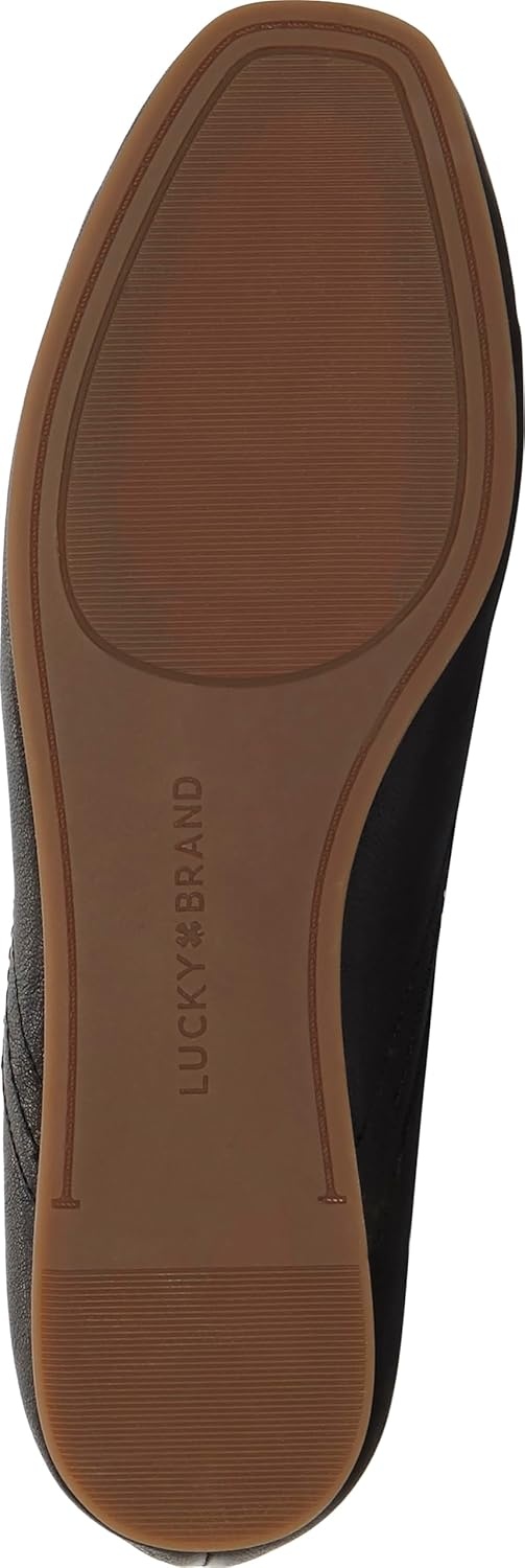 image:imageLucky Brand Womens Alba Ballet Square Toe FlatsBlack