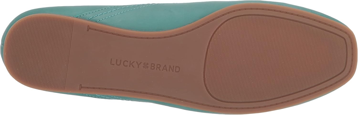 image:imageLucky Brand Womens Alba Ballet Square Toe FlatsBristol Blue