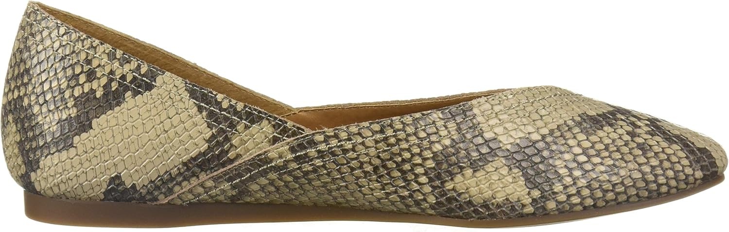 image:imageLucky Brand Womens Alba Ballet Square Toe FlatsChinchilla