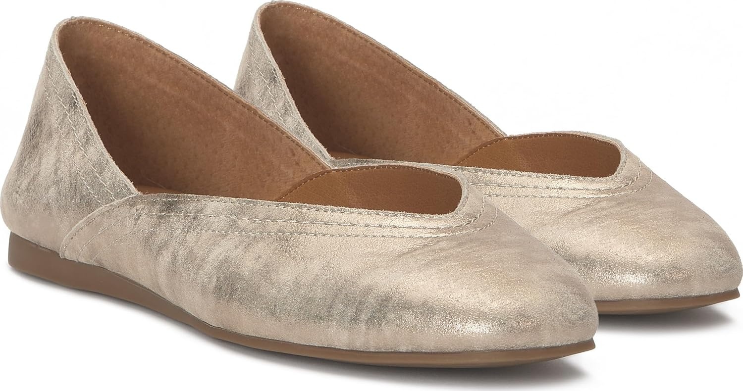 image:imageLucky Brand Womens Alba Ballet Square Toe FlatsConstellation