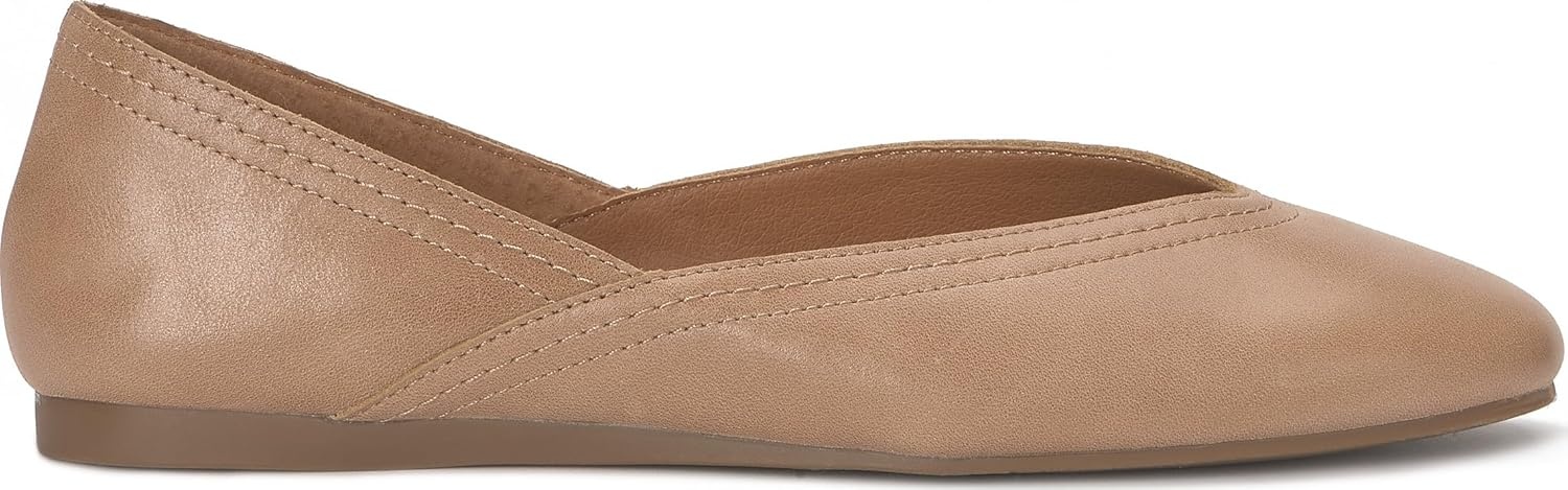 image:imageLucky Brand Womens Alba Ballet Square Toe FlatsCortado