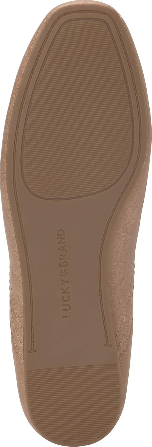 image:imageLucky Brand Womens Alba Ballet Square Toe FlatsCortado