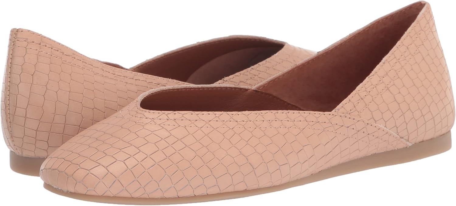 image:imageLucky Brand Womens Alba Ballet Square Toe FlatsDusty Sand