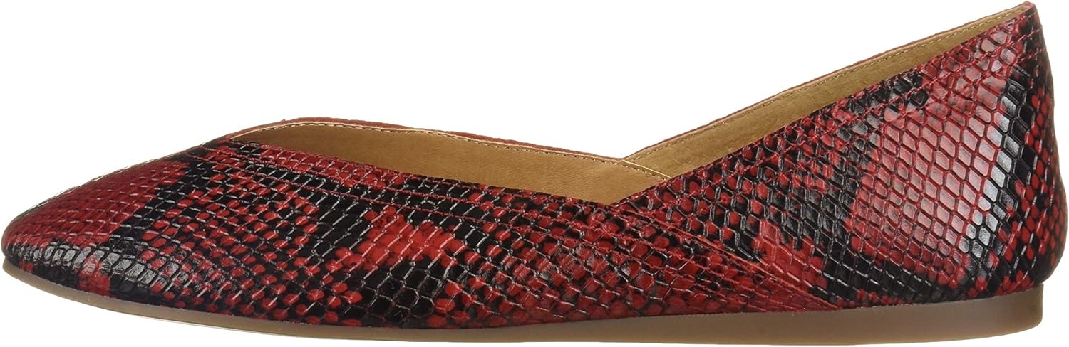 image:imageLucky Brand Womens Alba Ballet Square Toe FlatsGarnet