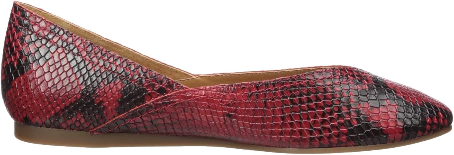 image:imageLucky Brand Womens Alba Ballet Square Toe FlatsGarnet