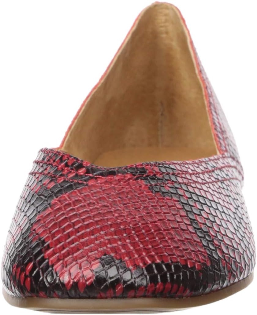 image:imageLucky Brand Womens Alba Ballet Square Toe FlatsGarnet