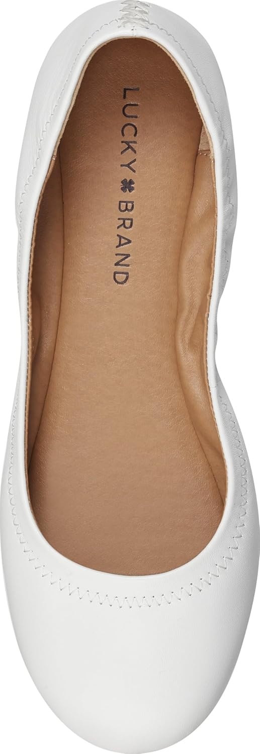 image:imageLucky Brand Womens Emmie Ballet FlatsBright White