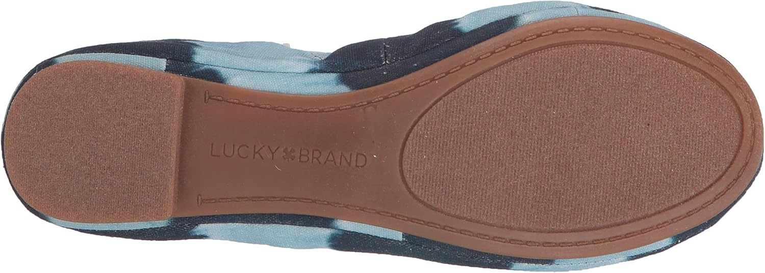 image:imageLucky Brand Womens Emmie Ballet FlatsDark Denim Pch Tie Dye