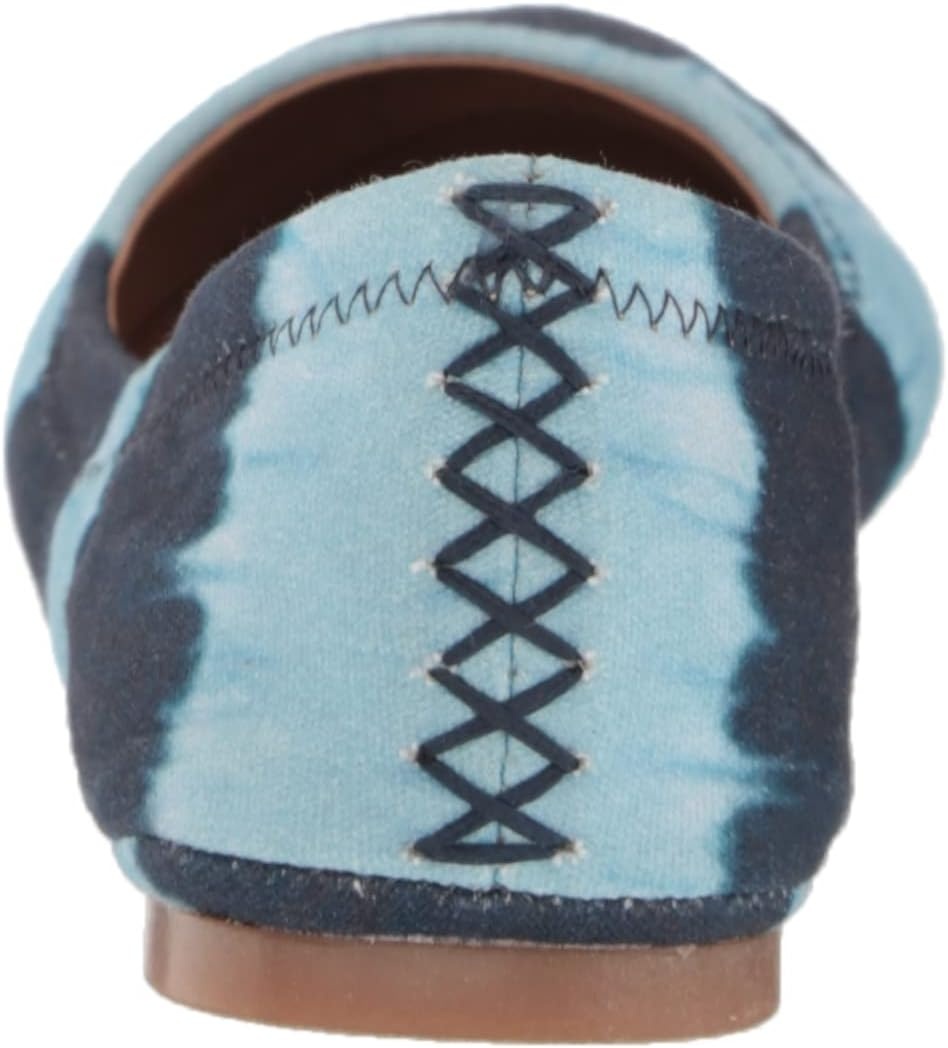 image:imageLucky Brand Womens Emmie Ballet FlatsDark Denim Pch Tie Dye