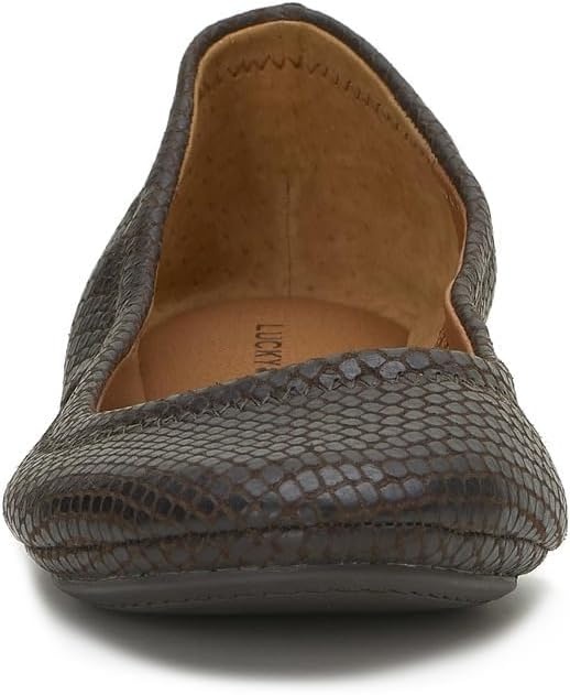 image:imageLucky Brand Womens Emmie Ballet FlatsGreen Black