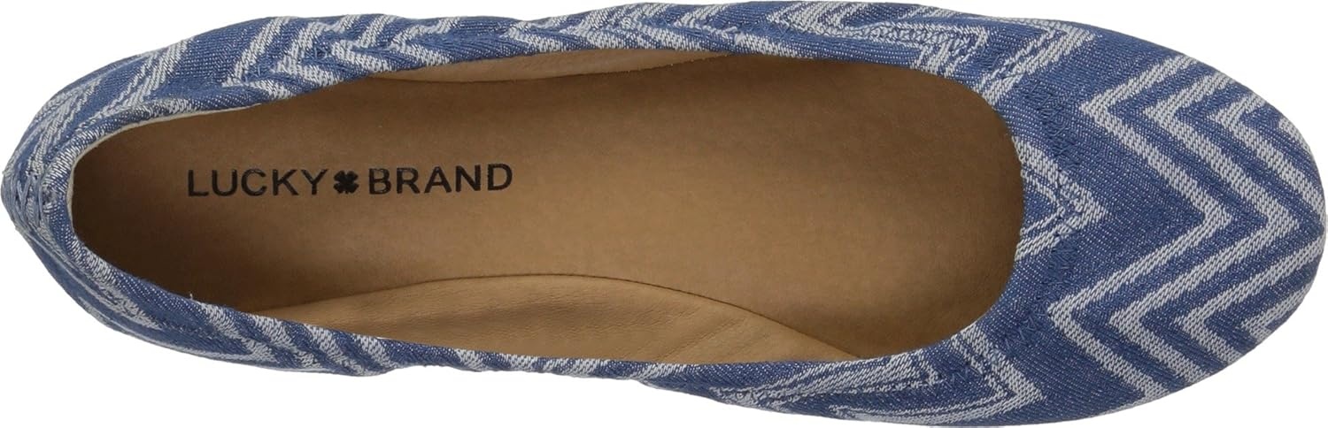 image:imageLucky Brand Womens Emmie Ballet FlatsMoonlight Denim