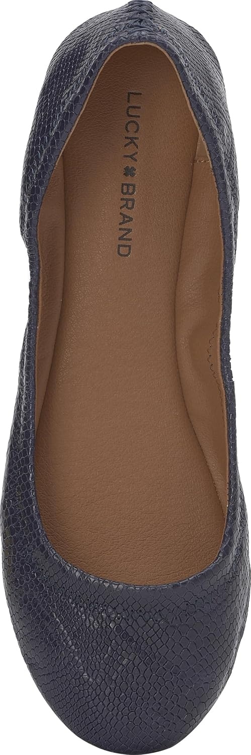 image:imageLucky Brand Womens Emmie Ballet FlatsNavy Blazer