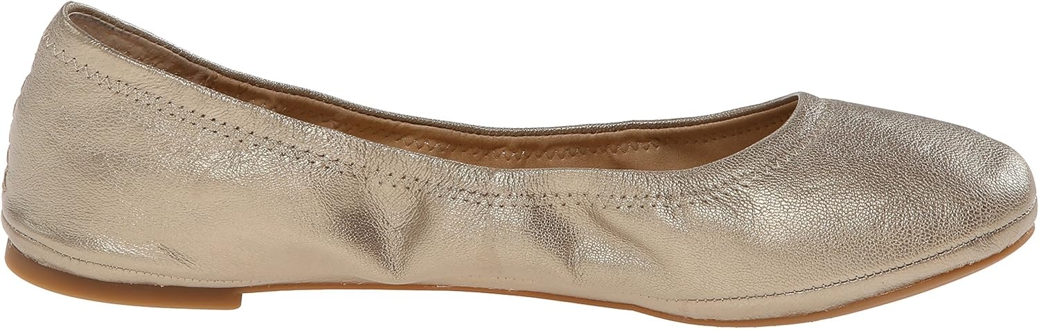 image:imageLucky Brand Womens Emmie Ballet FlatsPlatinum Silver