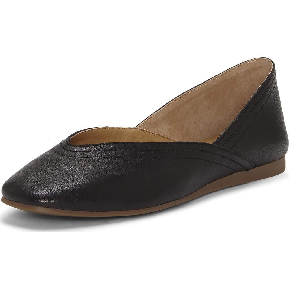 image:imageLucky Brand Womens Alba Ballet Square Toe FlatsBlack