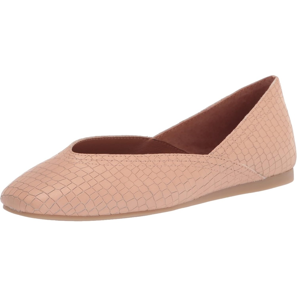 image:imageLucky Brand Womens Alba Ballet Square Toe FlatsDusty Sand