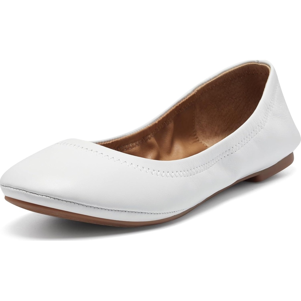 image:imageLucky Brand Womens Emmie Ballet FlatsBright White
