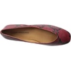 Lucky Brand Women’s Alba Ballet Square Toe Flats(Garnet)