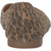 Lucky Brand Women’s Alba Ballet Square Toe Flats(Natural Leopard)