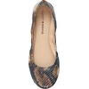 Lucky Brand Women’s Emmie Ballet Flats(Blue Multi)