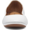 Lucky Brand Women’s Emmie Ballet Flats(Bright White)