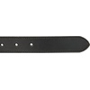Lucky Brand Women’s Western Leather Belt | Classic | Fashion | Vintage | Buffalo Leather | Western-Inspired(Leather Double Ring – Black)