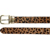 Lucky Brand Women’s Western Leather Belt | Classic | Fashion | Vintage | Buffalo Leather | Western-Inspired(Leather Reversible – Brown/Leopard)