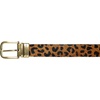 Lucky Brand Women’s Western Leather Belt | Classic | Fashion | Vintage | Buffalo Leather | Western-Inspired(Leather Reversible – Brown/Leopard)
