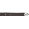 Lucky Brand Women’s Western Leather Belt | Classic | Fashion | Vintage | Buffalo Leather | Western-Inspired(Western Buckle – Brown)