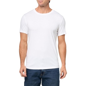 Lucky Brand Supima Short Sleeve Crew(Bright White)