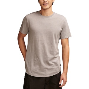 Lucky Brand Supima Short Sleeve Crew(Frost Grey)