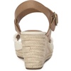 Lucky Brand Women’s Mindra Espadrille Wedge Sandal(Cortado/Tusk)