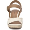 Lucky Brand Women’s Mindra Espadrille Wedge Sandal(Cortado/Tusk)