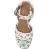 Lucky Brand Women’s Mindra Espadrille Wedge Sandal(Pastel Multi)