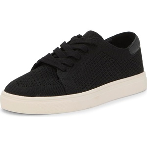 Lucky Brand Women’s Leigan Knit Sneaker, Black, 7