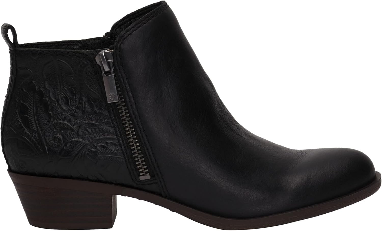 image:imageLucky Brand Basel BootieBlack Embossed